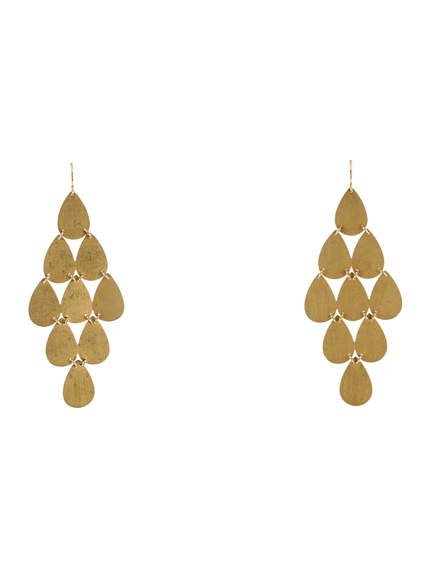 Irene Neuwirth 18K Classic Nine Drop Earrings