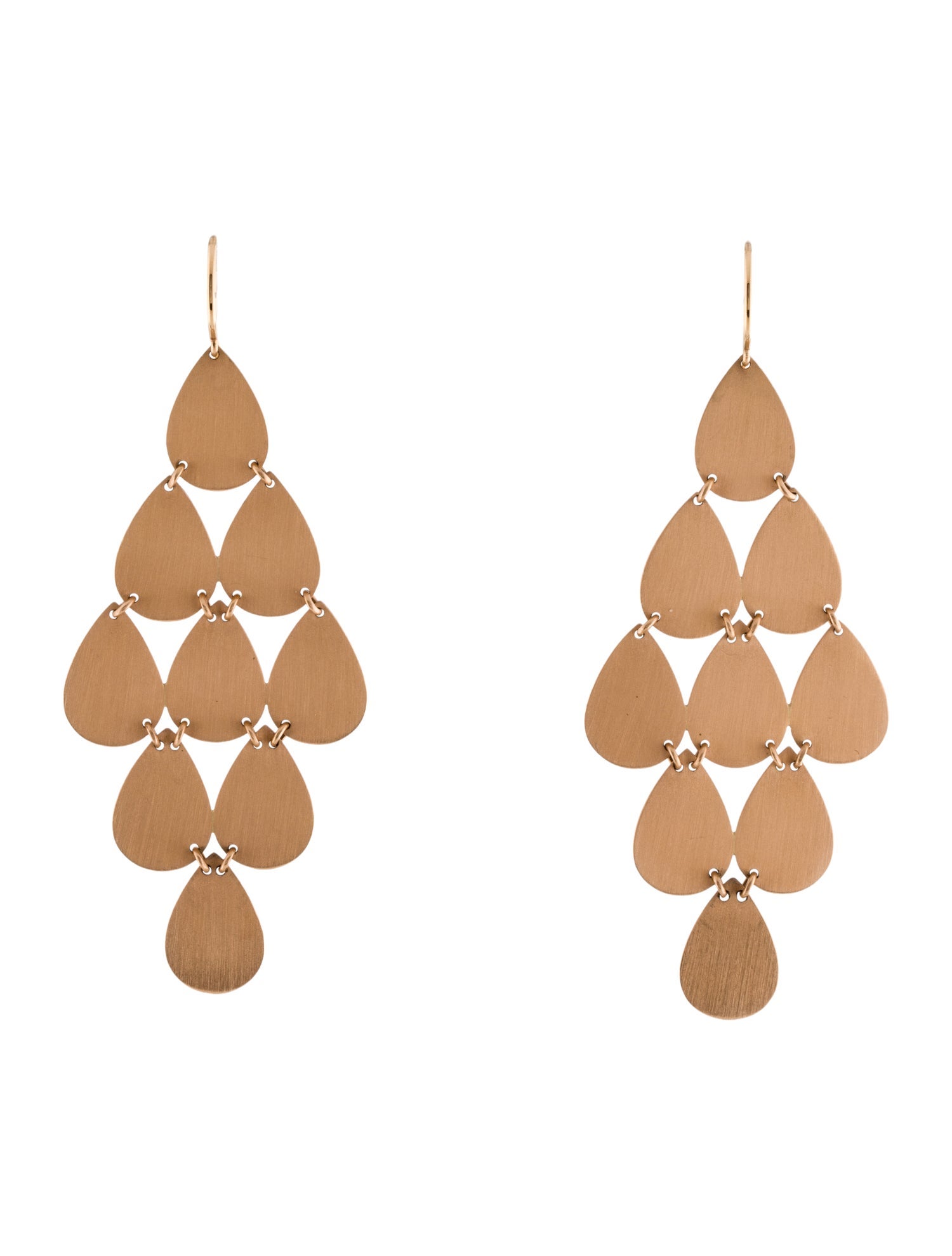 Irene Neuwirth 18K Diamond 9-Drop Chandelier Earrings