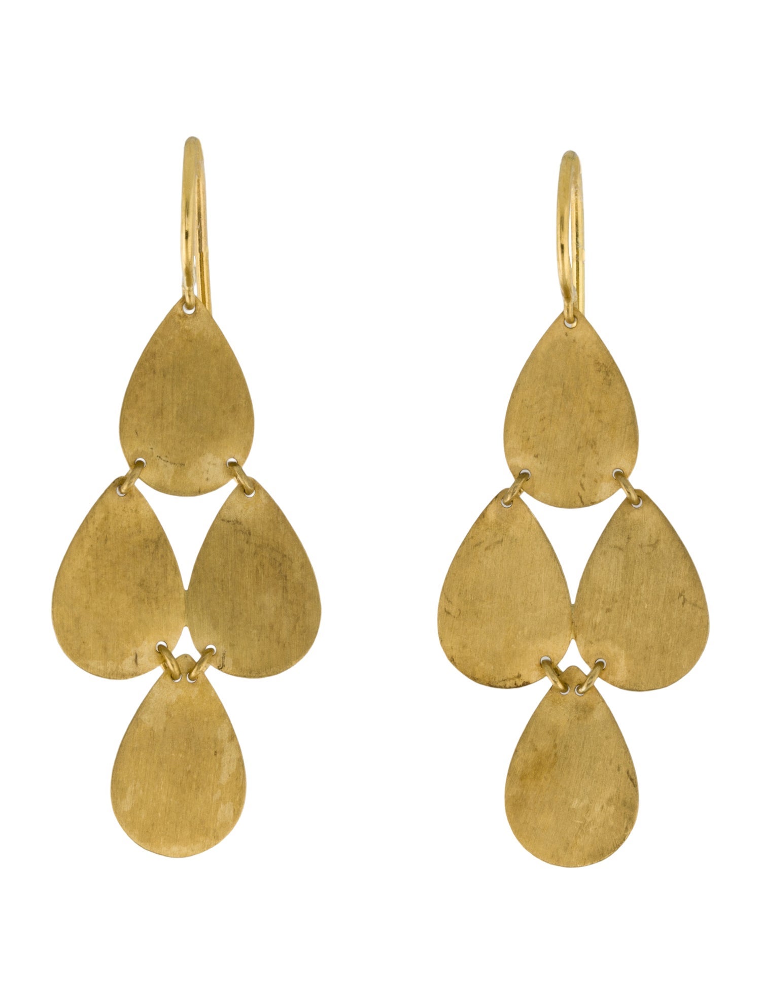 Irene Neuwirth 18K Classic Four Drop Earrings