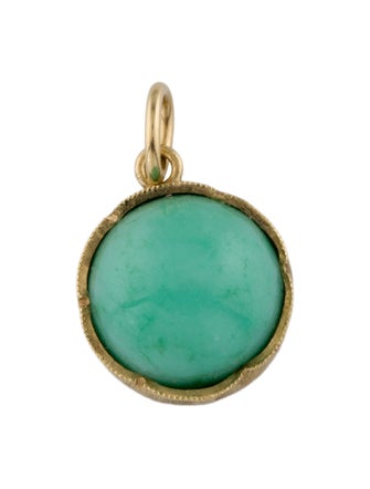 Irene Neuwirth 18K Chrysoprase Charm
