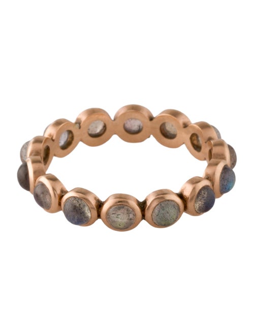 Irene Neuwirth 18K 1.40ctw Labradorite Bezel Eternity Band