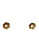 Irene Neuwirth 18K Pearl Petite Super Bloom Flower Stud Earrings