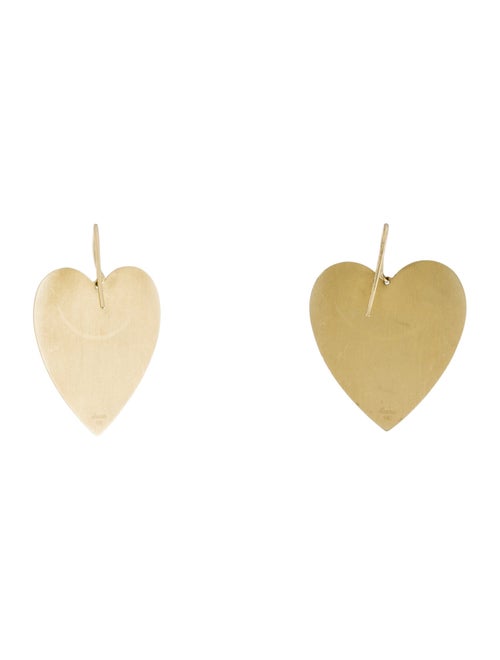 Irene Neuwirth Large Classic Love Drop Earrings