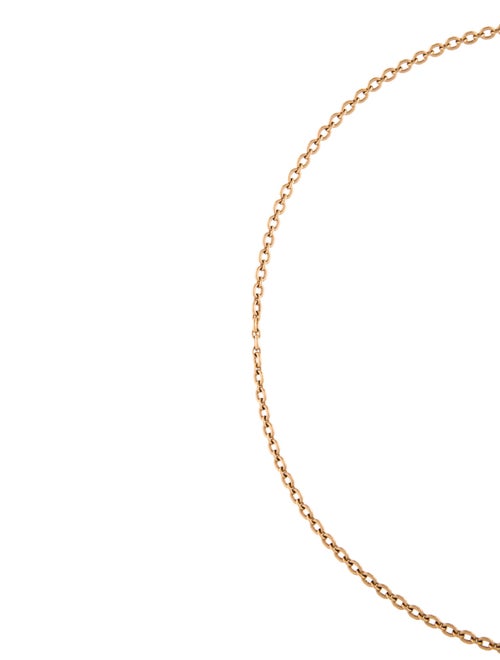 Irene Neuwirth 18KTiny Oval Link Chain Necklace