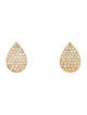 Irene Neuwirth 18K Diamond Pavé Teardrop Stud Earrings