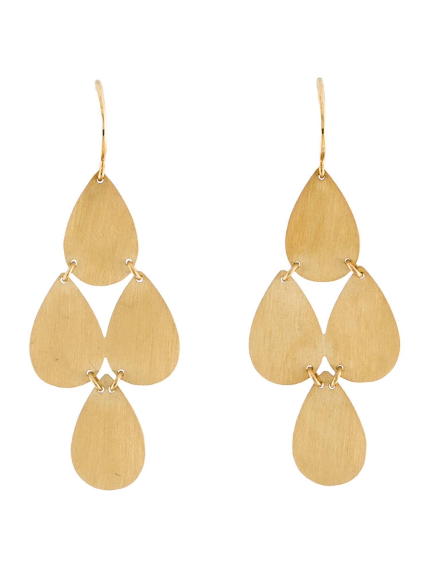 Irene Neuwirth 18K Classic Four Drop Earrings