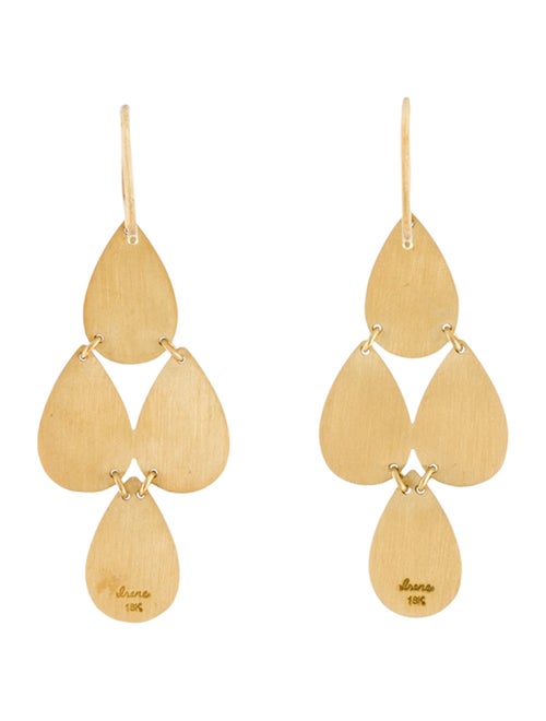 Irene Neuwirth 18K Classic Four Drop Earrings