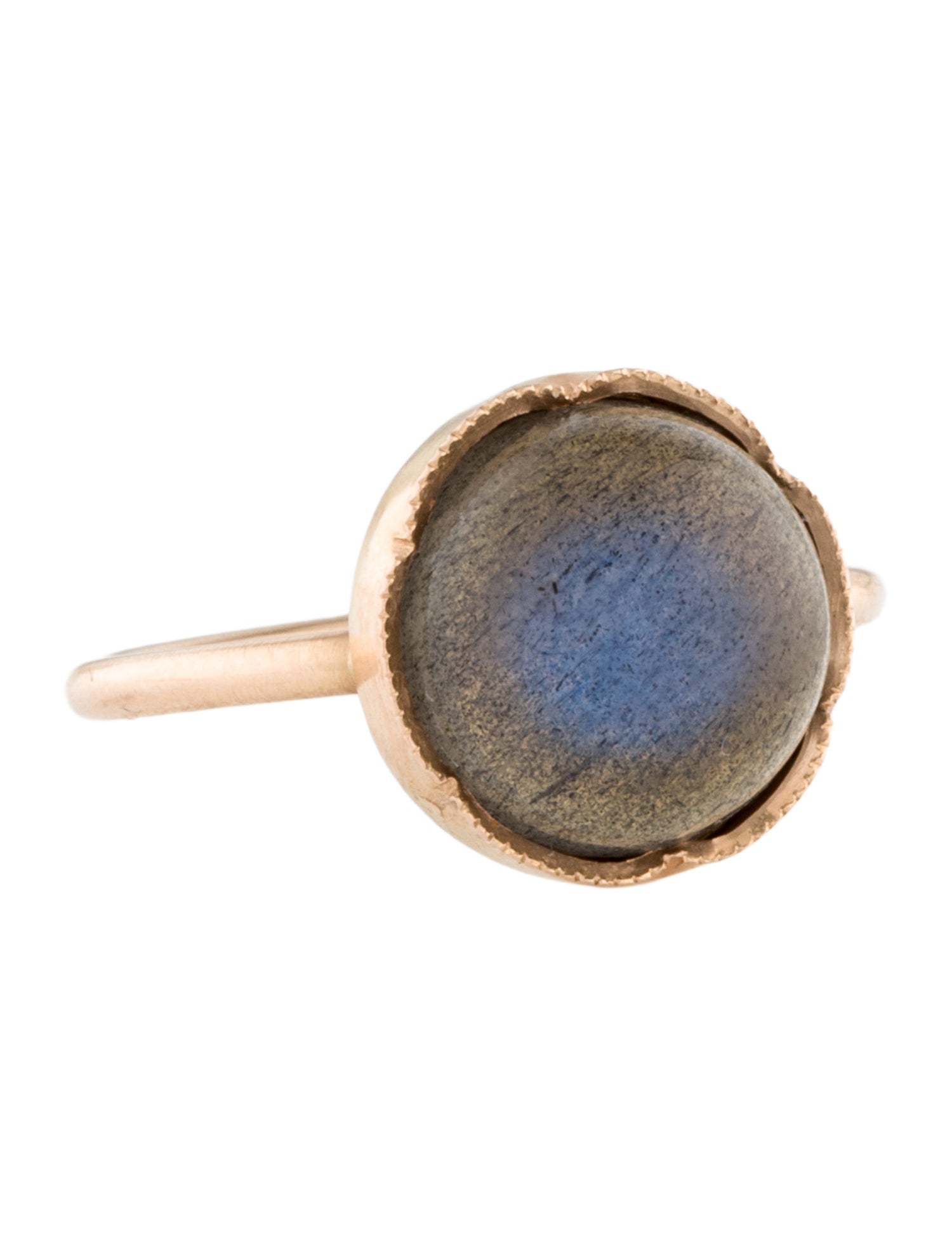 Irene Neuwirth 18K 4.80ctw Labradorite Classic Cocktail Ring