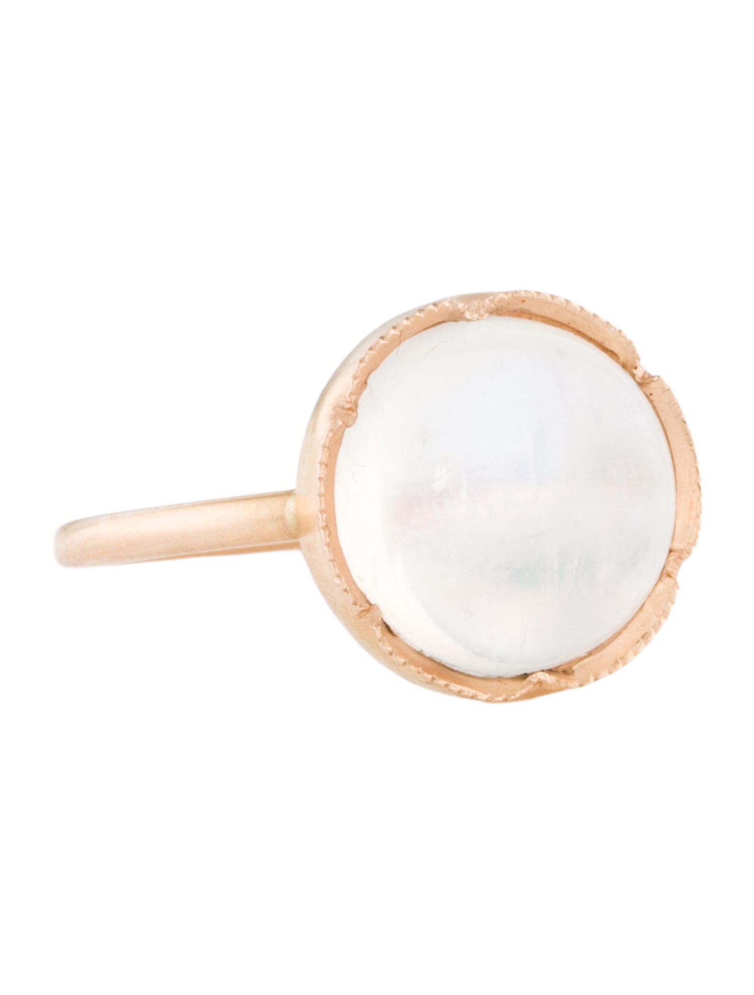 Irene Neuwirth 18K 4.21ctw Moonstone Classic Cocktail Ring