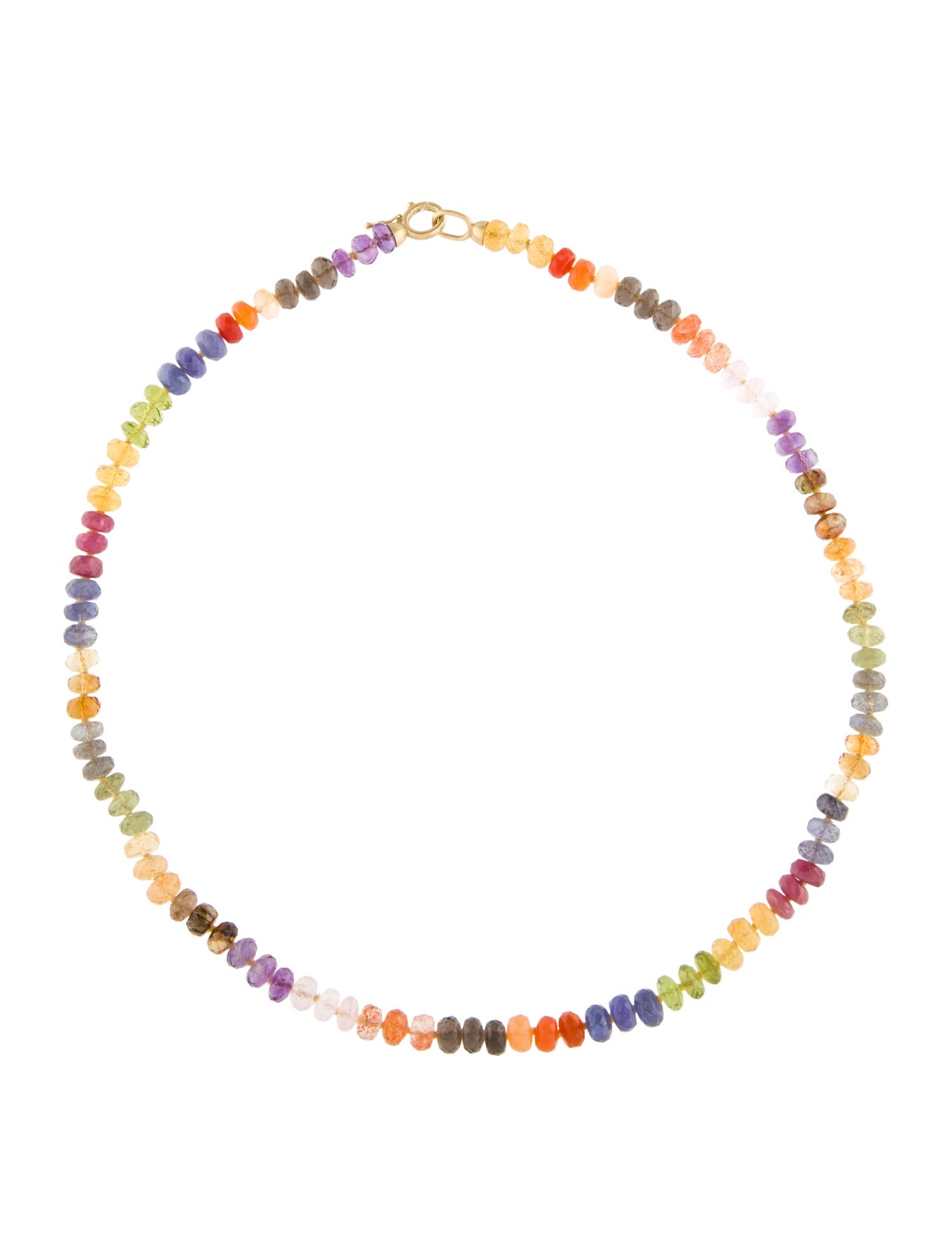 Irene Neuwirth 18K Multi-Stone Beaded Candy Necklace