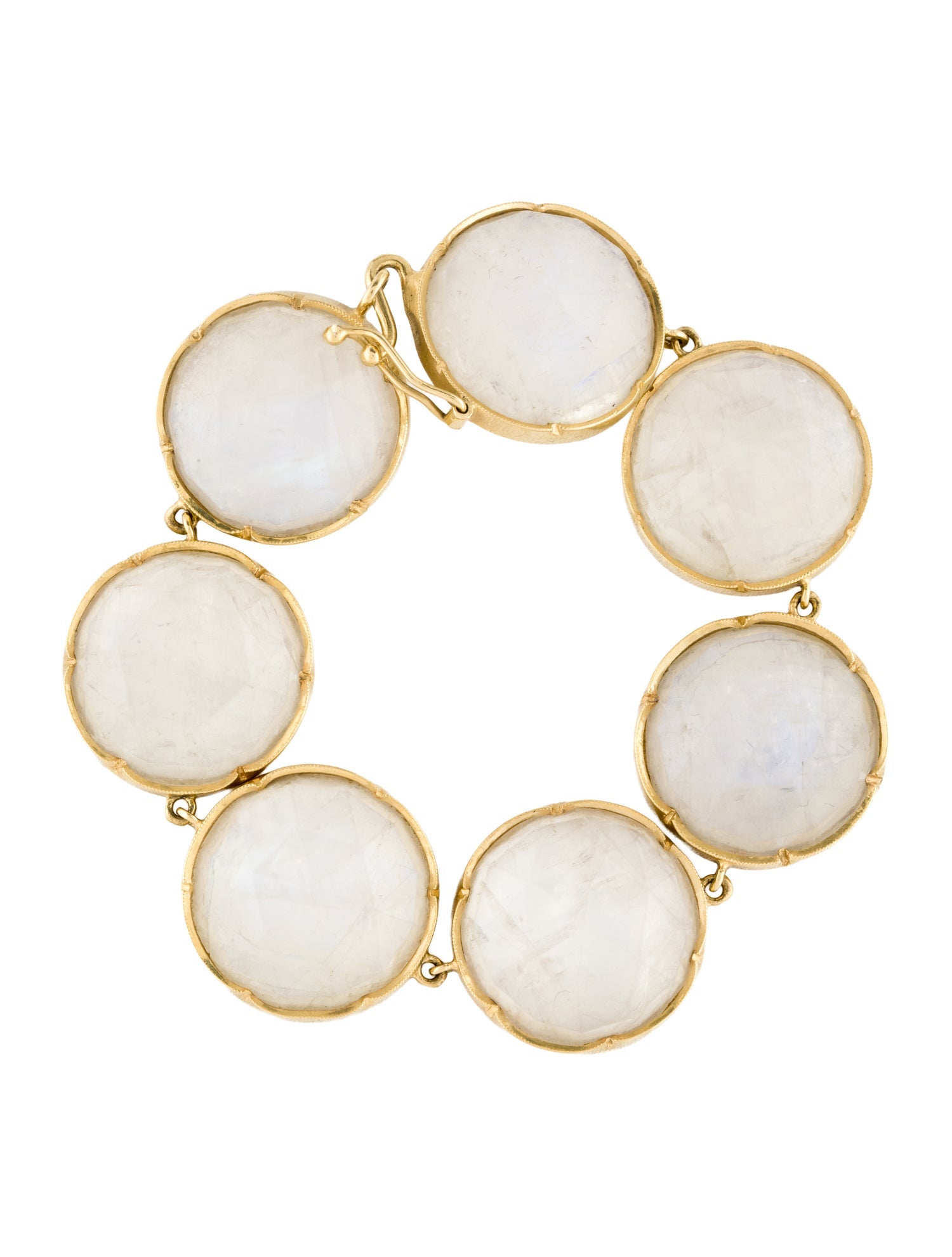 Irene Neuwirth 18K Moonstone Station Bracelet