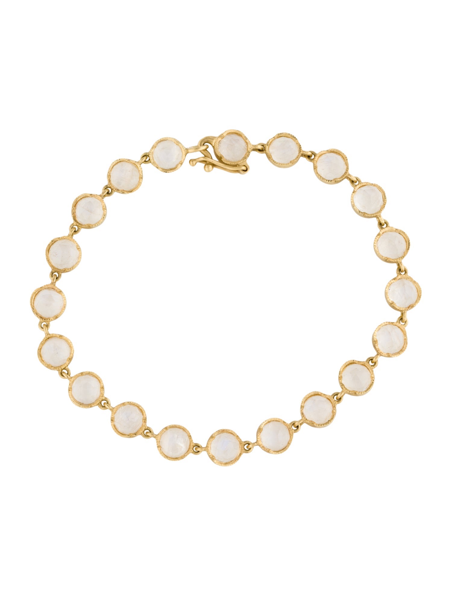 Irene Neuwirth 18K Moonstone Link Bracelet