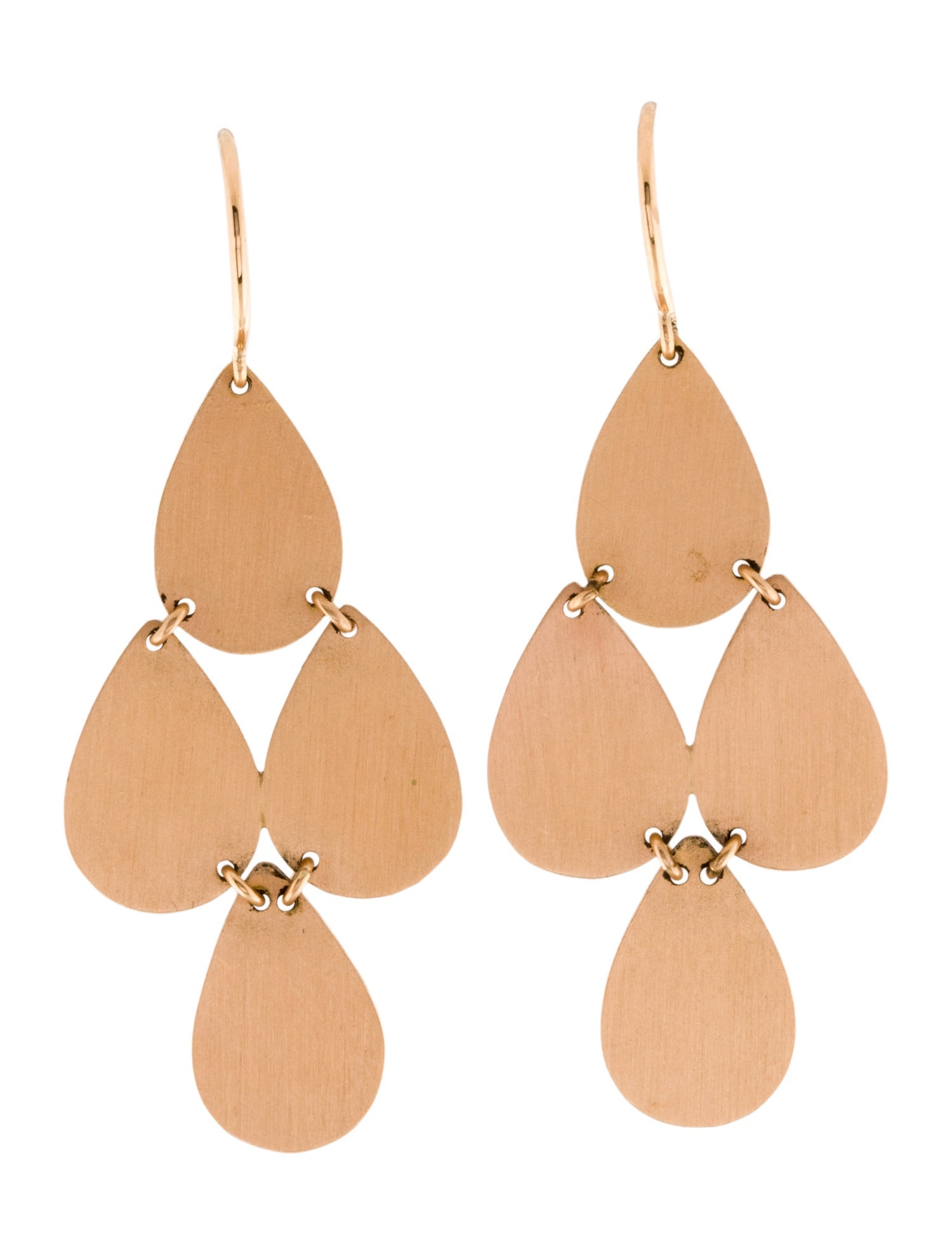 Irene Neuwirth 18K Classic Four Drop Earrings