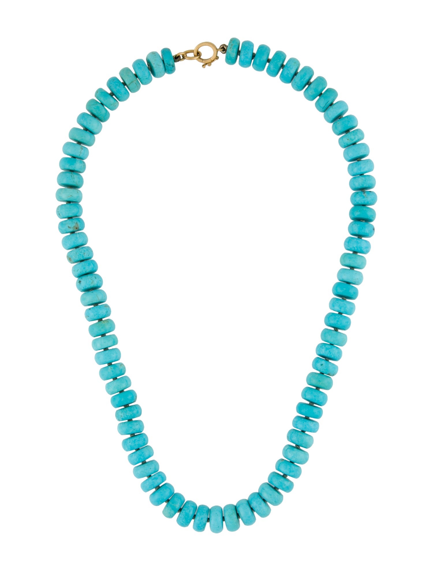 Irene Neuwirth 18K Turquoise Beaded Candy Necklace