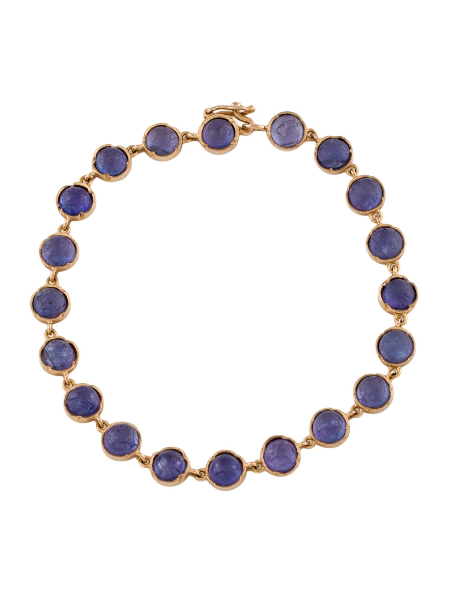 Irene Neuwirth 18K Tanzanite Classic Link Bracelet