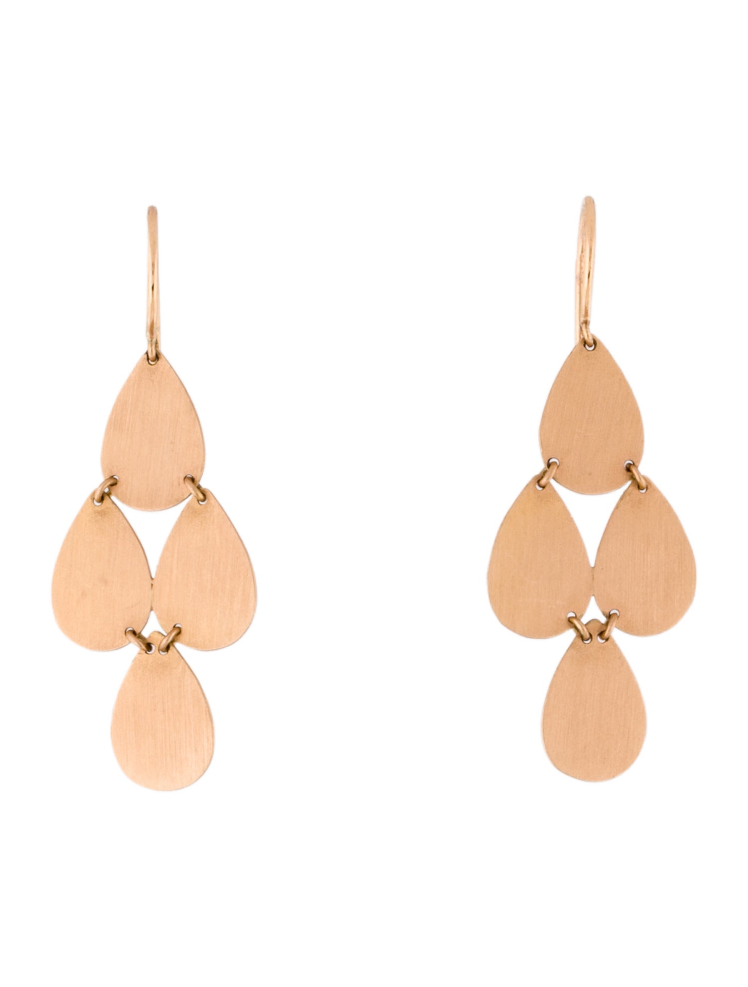 Irene Neuwirth 18K Classic Four Drop Earrings