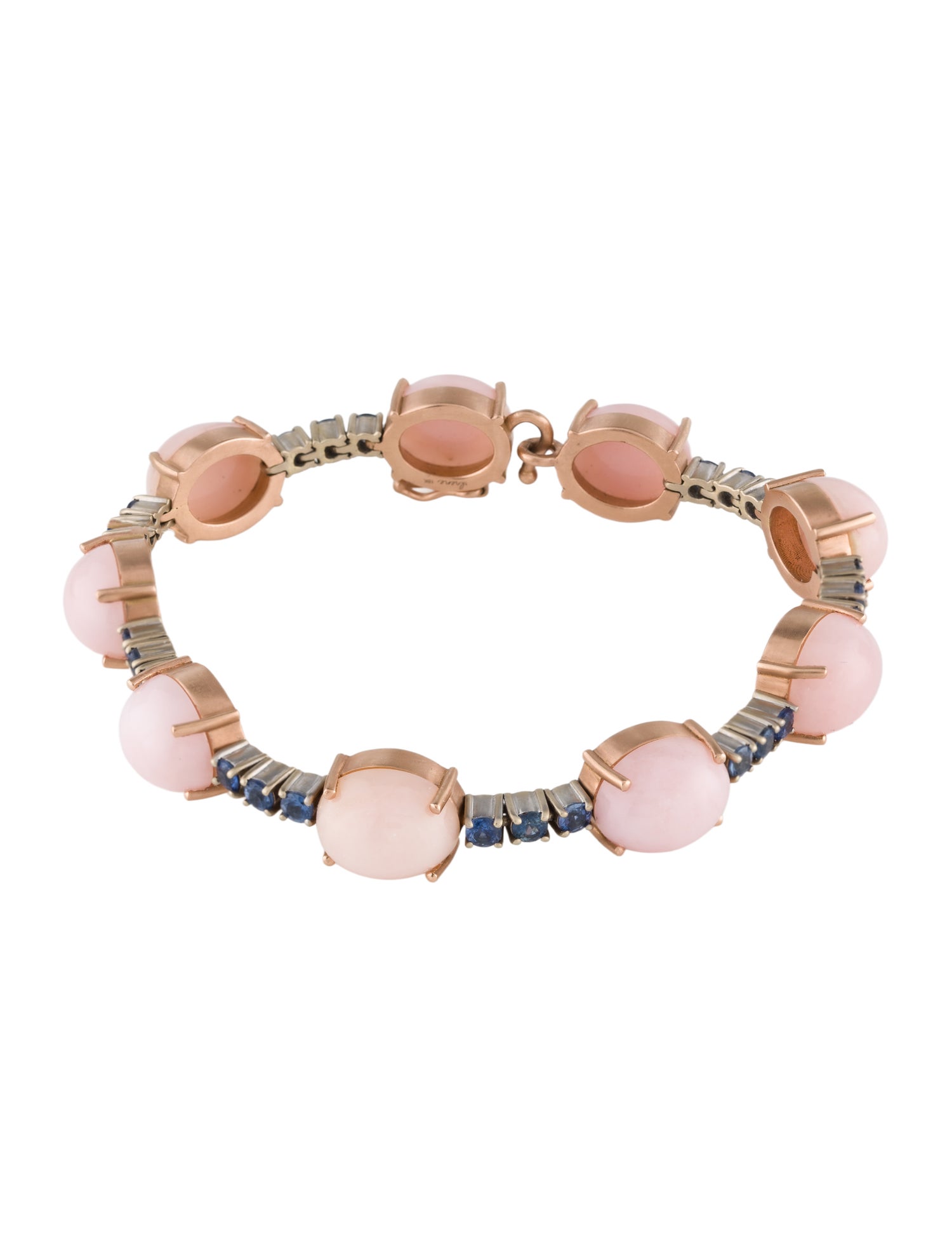 Irene Neuwirth 18K Opal & Sapphire Station Bracelet