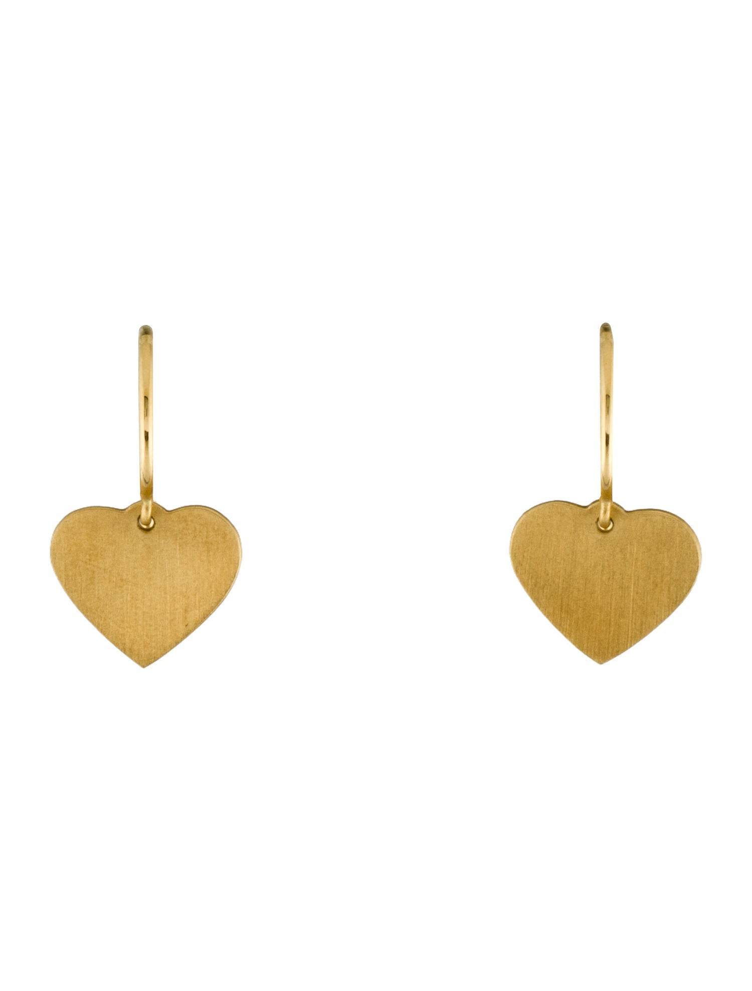 Irene Neuwirth 18K Medium Classic Love Drop Earrings