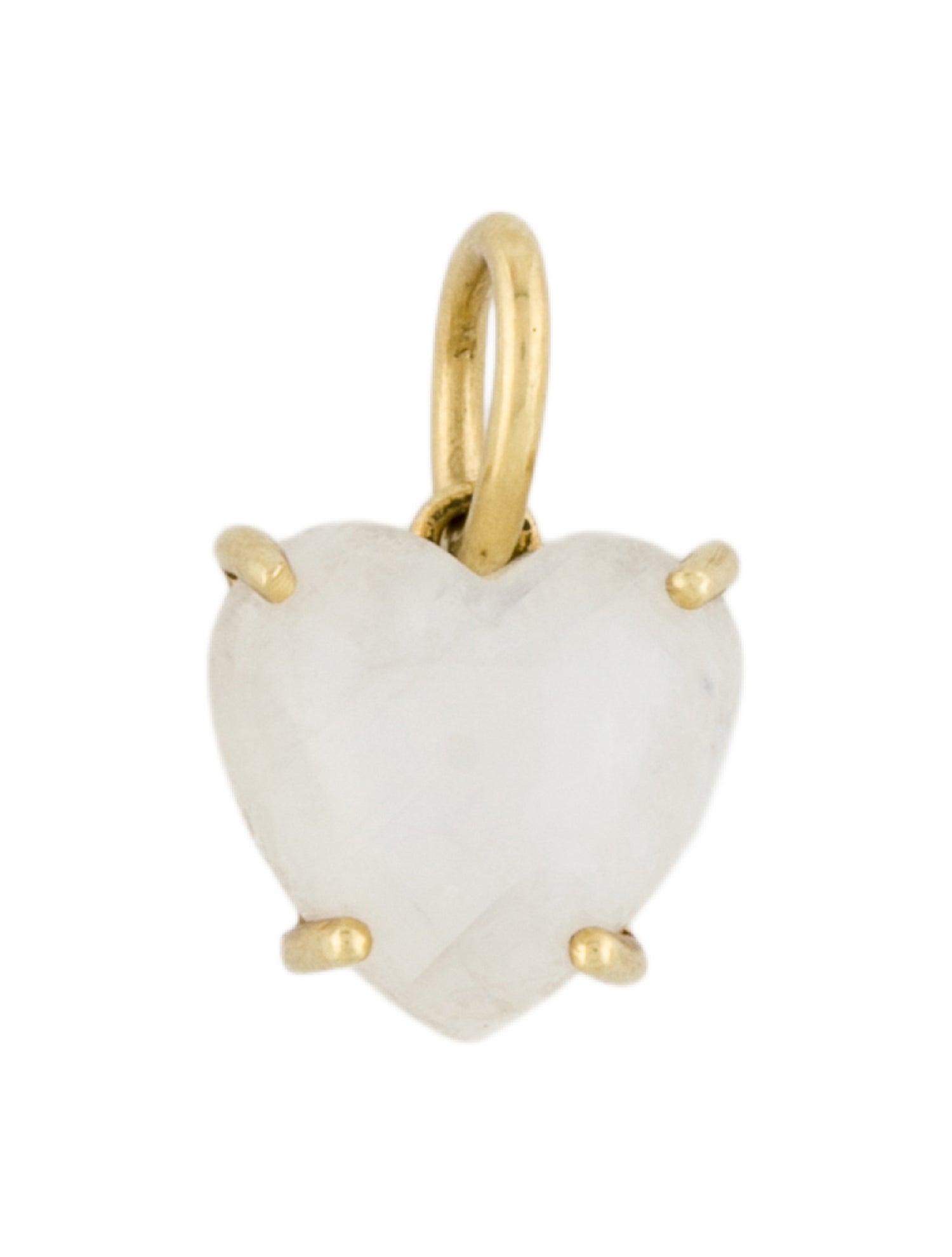 Irene Neuwirth 18K Moonstone Labradorite Small Love Charm
