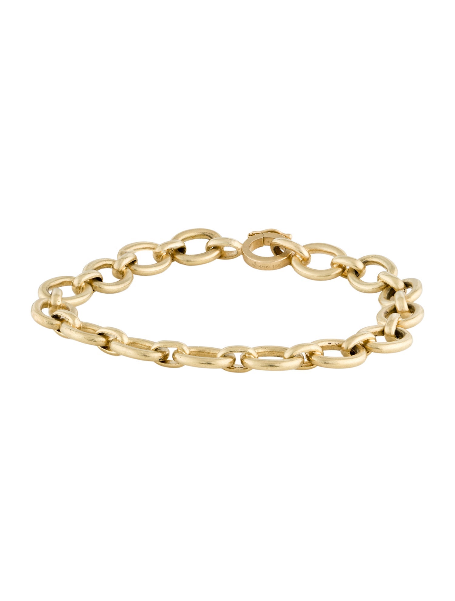Irene Neuwirth 18K Medium Oval Link Chain Bracelet