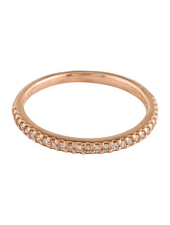 I. Reiss 14K Diamond Stackable Gallery Ring