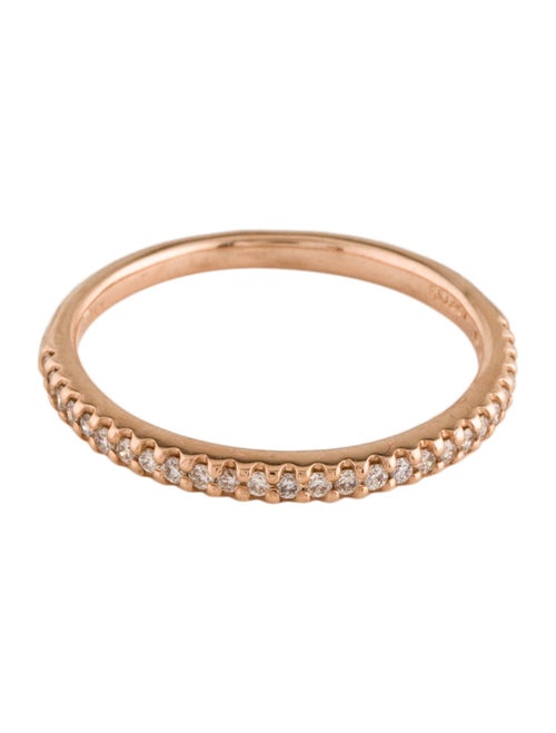 I. Reiss 14K Diamond Stackable Gallery Ring