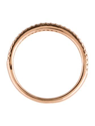 I. Reiss 14K Diamond Stackable Gallery Ring