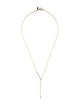 I. Reiss 14K Diamond Lavalier Slider Necklace