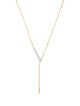 I. Reiss 14K Diamond Lavalier Slider Necklace