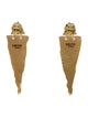 I. Reiss 14K Diamond Triangle Drop Earrings