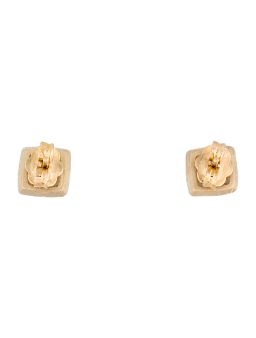 I. Reiss 14K Diamond Square Stud Earrings