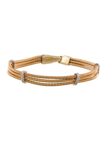 I. Reiss Link 14K Diamond Cocoon Bracelet