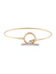 I. Reiss 14K Diamond Wire Toggle Bracelet
