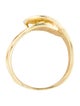 I. Reiss 14K Diamond Button Cuff Ring