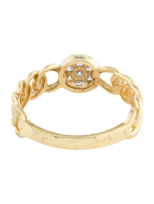 I. Reiss 14K Diamond Open Link Band