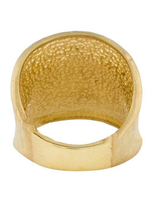 I. Reiss 14K Concave Cuff Ring