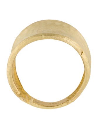 I. Reiss 14K Concave Cuff Ring