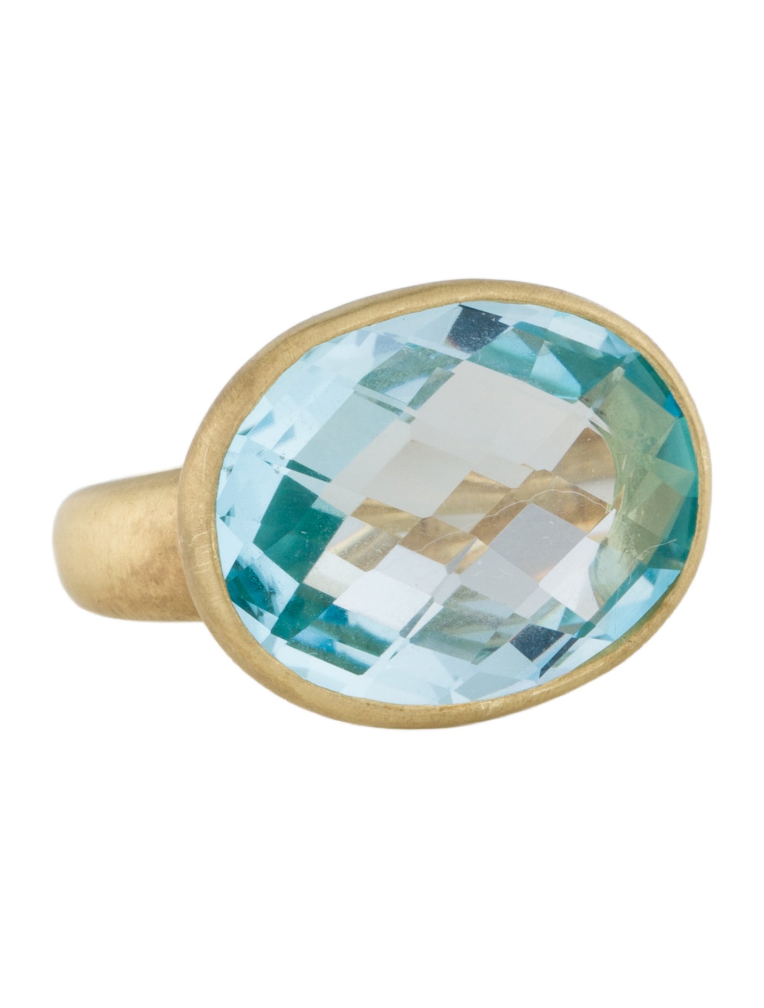 I. Reiss 14K Topaz Cocktail Ring