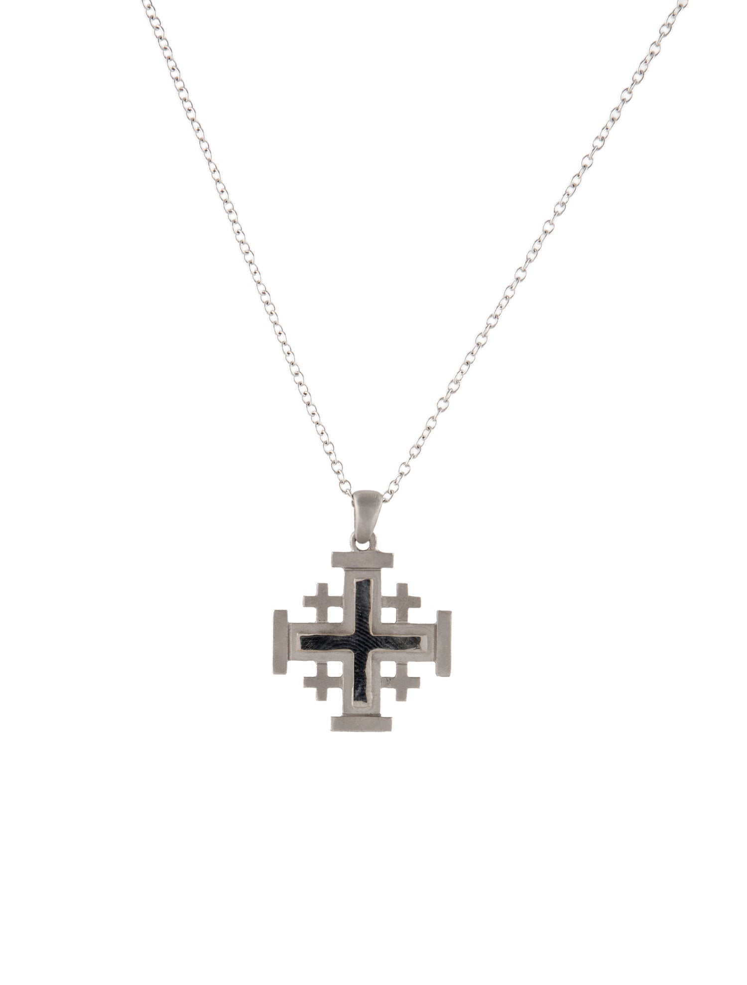 I. Reiss 14K Jerusalem Cross Pendant Necklace