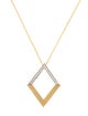 I. Reiss 14K Diamond Pendant Necklace