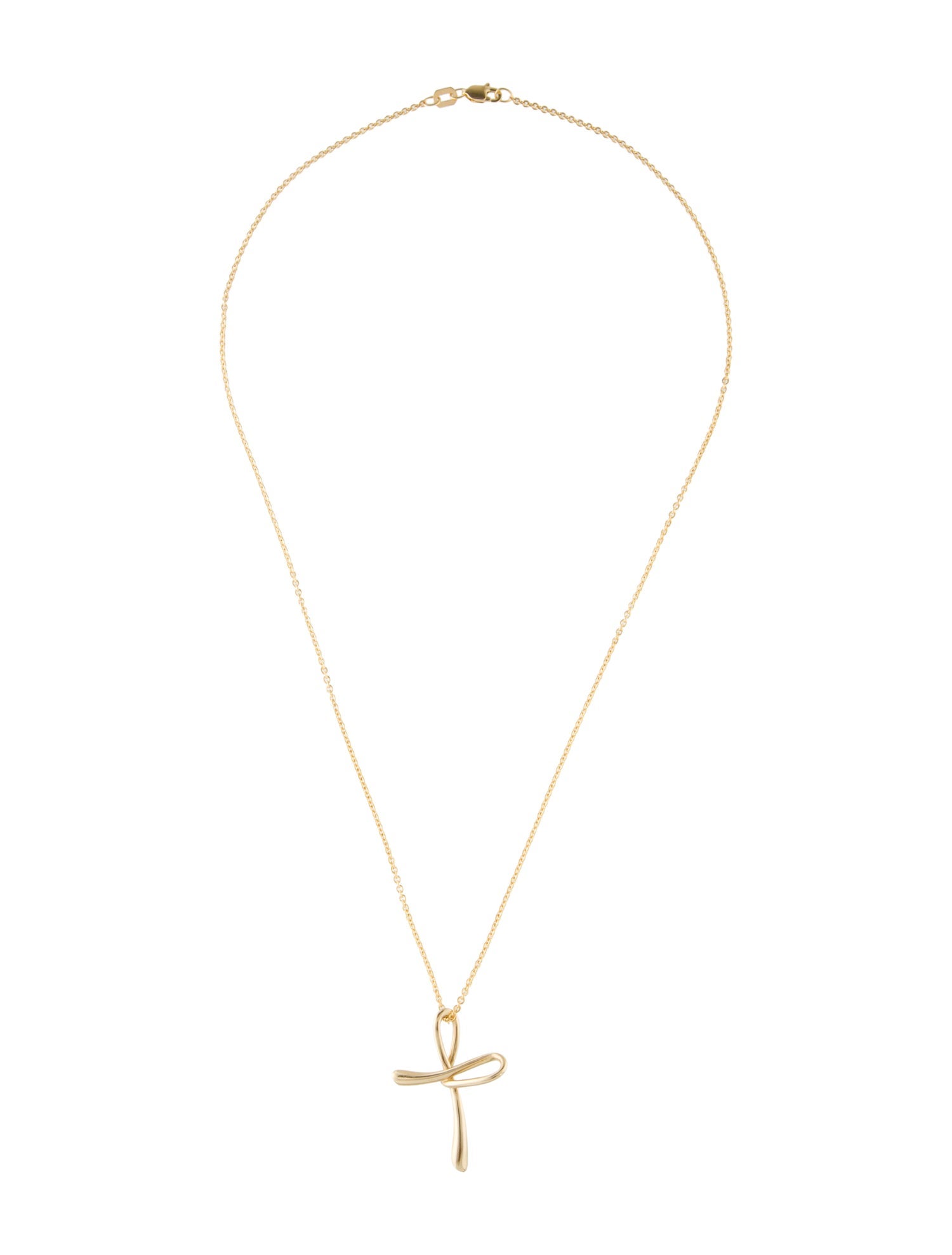 I. Reiss 14K Cross Pendant Necklace