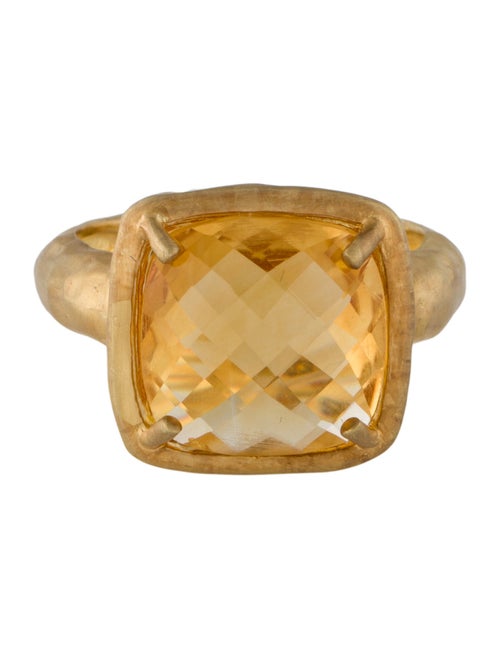 I. Reiss 14K Citrine Cocktail Ring