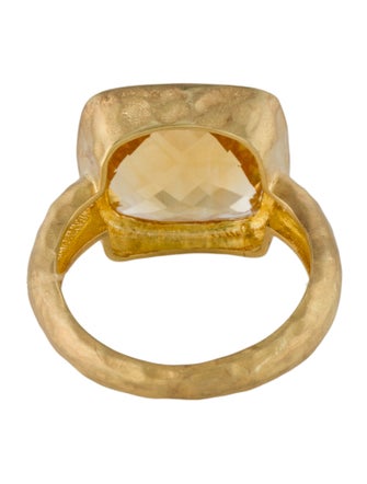 I. Reiss 14K Citrine Cocktail Ring