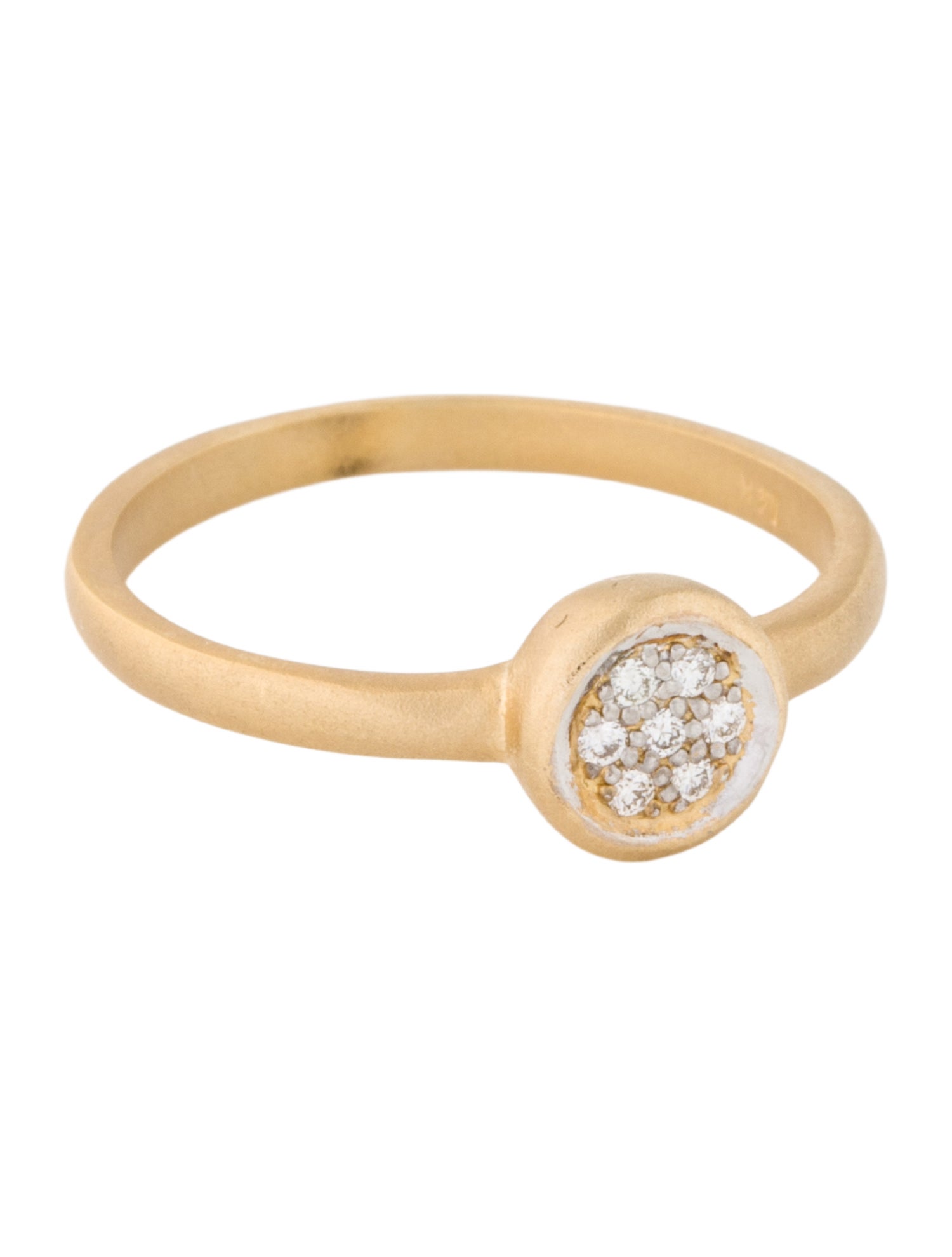 I. Reiss 14K Diamond Cocktail Ring