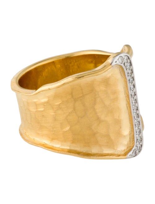 I. Reiss 14K Diamond Cocktail Ring