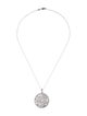 I. Reiss 14K Diamond Shema Yisrael Pendant Necklace