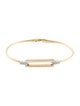 I. Reiss 14K Diamond Station Cable Bracelet