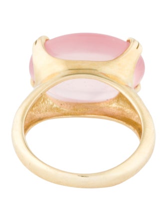 I. Reiss 14K Rose Quartz Cocktail Ring