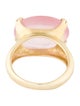 I. Reiss 14K Rose Quartz Cocktail Ring