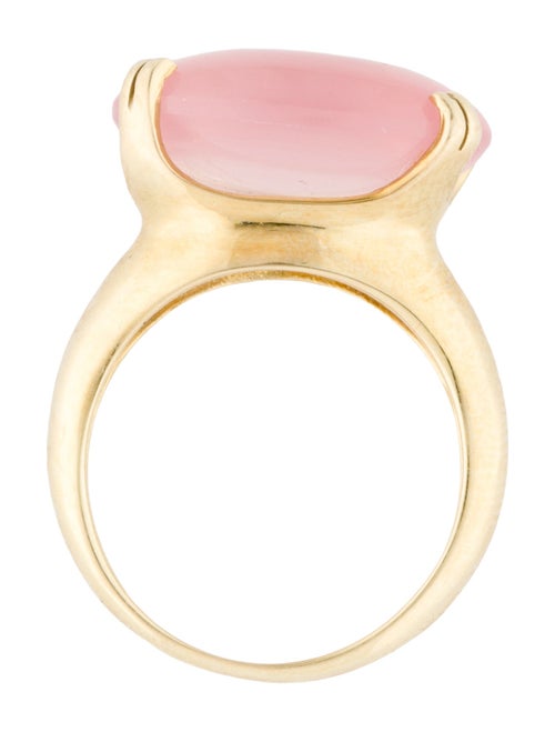 I. Reiss 14K Rose Quartz Cocktail Ring